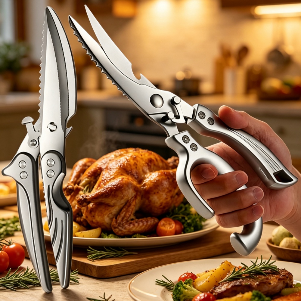 Home Cooking Restaurant - Strong Scissors Multipurpose High Stainless Steel
