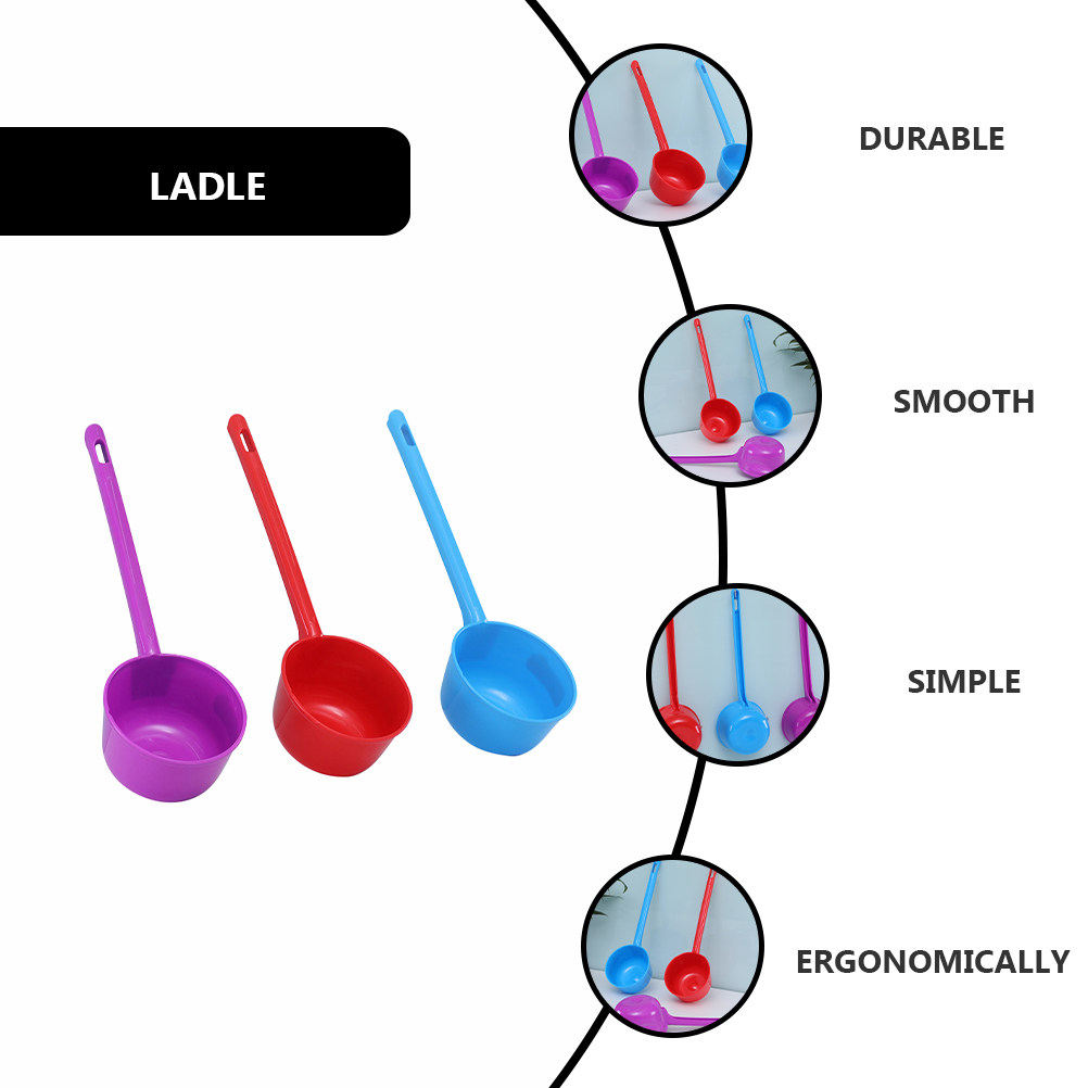 3Pcs Water Ladle Set Heavy Dut - огляд і ціна Home Cooking Restaurant