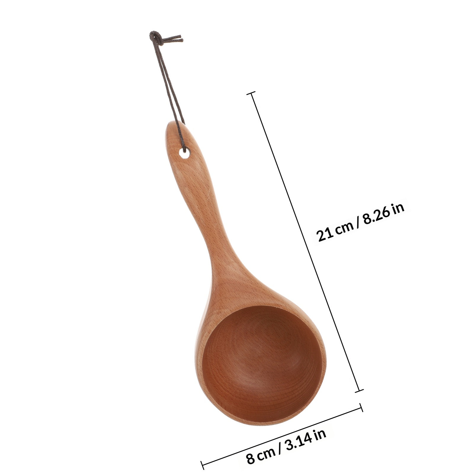 1Pcs Wood Water Scoop Wooden L - огляд і ціна Home Cooking Restaurant