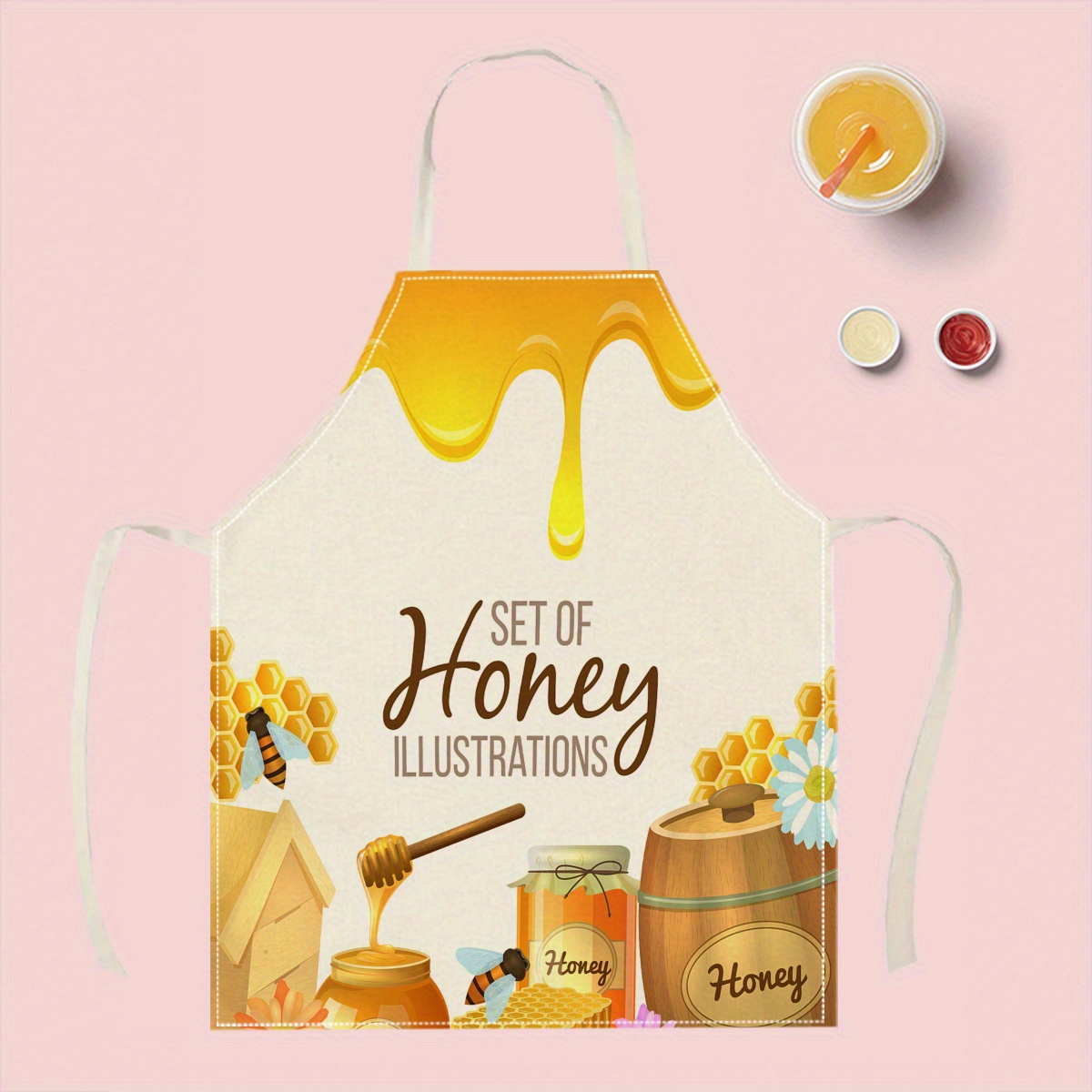 1pc Honey Bee Apron Sweet Kitc - огляд і ціна Home Cooking Ideas